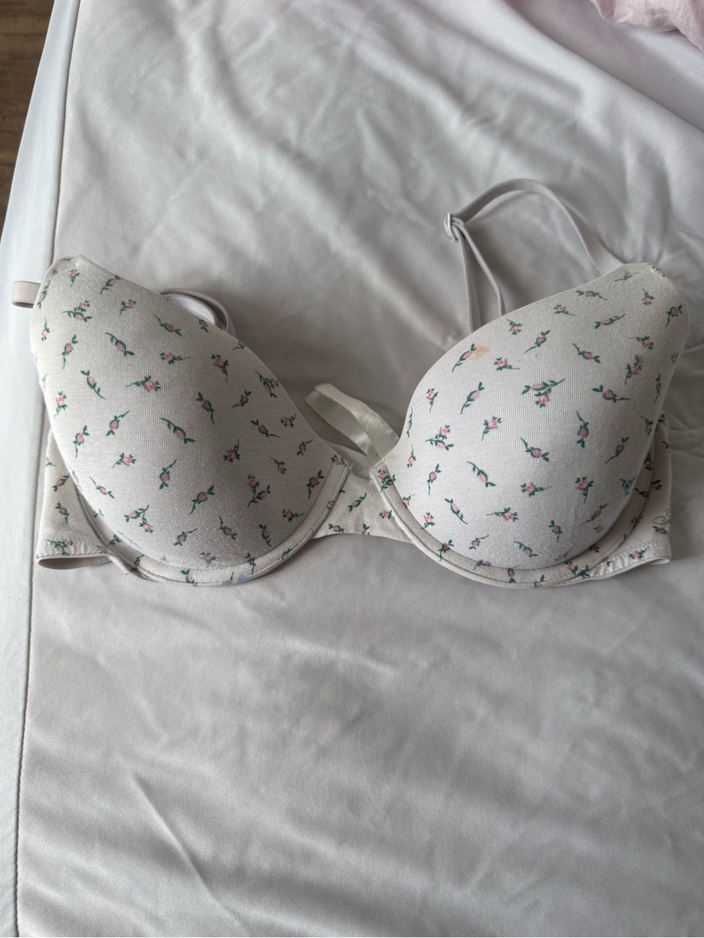 VICTORIA SECRET PINK Women’s Floral Light  Push-Up Bra